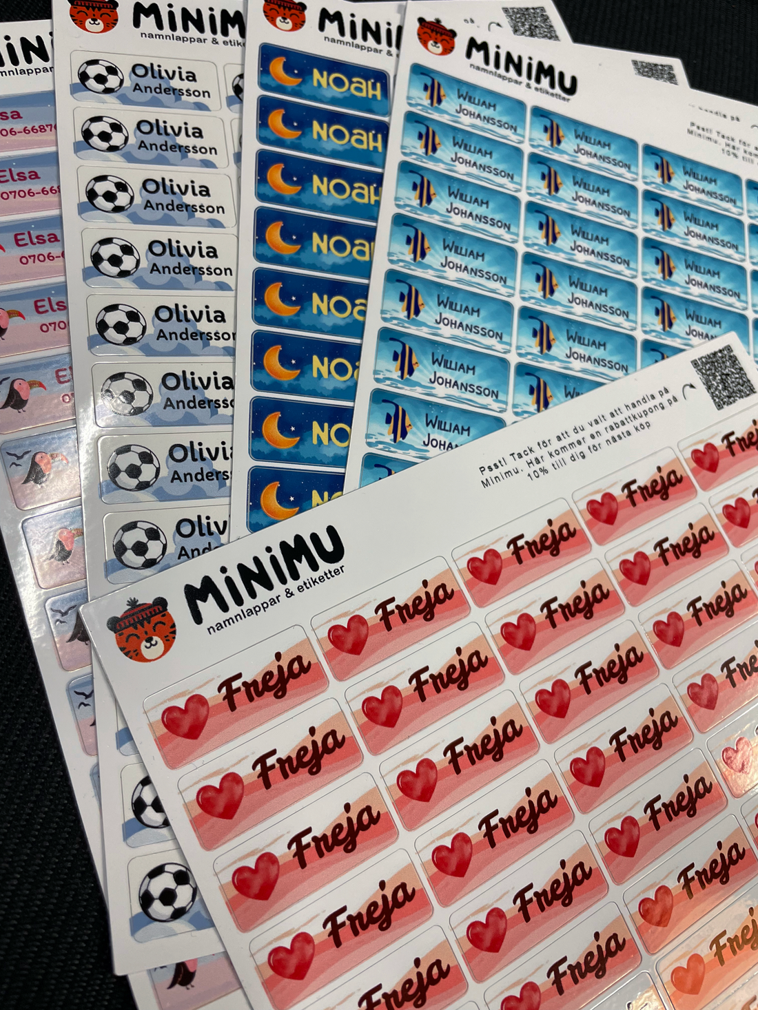 Personliga Namnlappar till Skolstart – Gör Det Lätt att Hålla Koll!