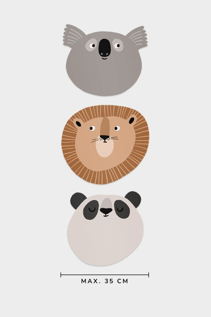 Wild Child - Koala, Lion, Panda - minimu.se
